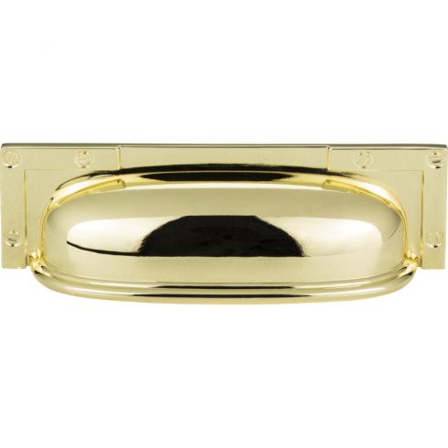 Atlas Homewares - Campaign 3 3/4 Inch Center to Center Cup/Bin pull