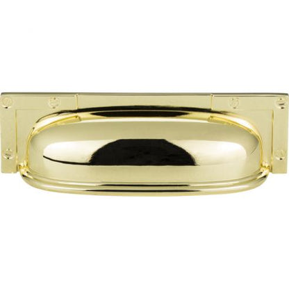 Atlas Homewares - Campaign 3 3/4 Inch Center to Center Cup/Bin pull