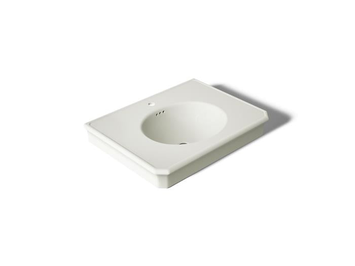 Kohler - Claude by Studio McGee 30 Inch rectangular pedestal/console table bathroom sink