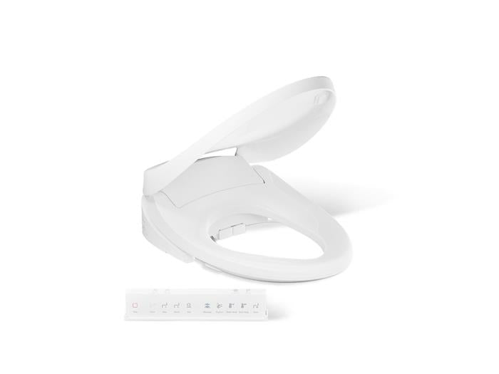 Kohler - Purewash E860 Dual-Wand Elongated bidet toilet seat with remote control