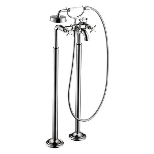 Hansgrohe - Axor Montreux 2-Handle Freestanding Tub Filler Trim with Cross Handles and 1.8 GPM Handshower