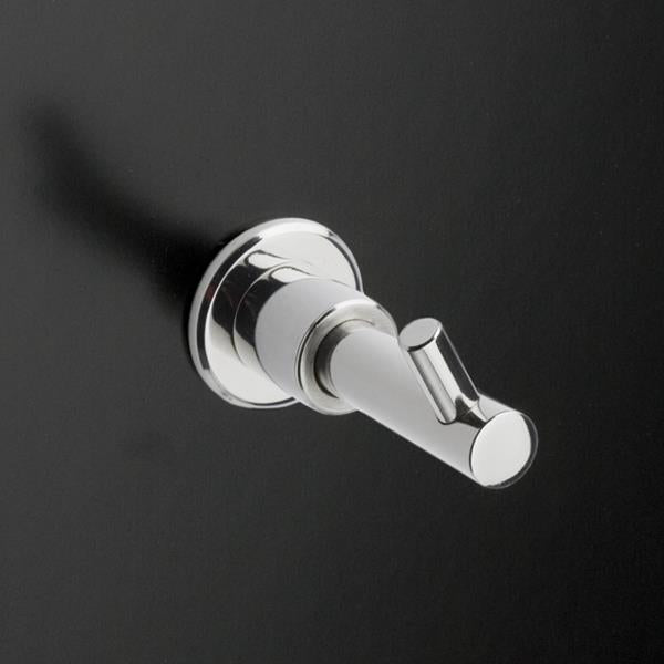 Lacava - Minimal Wall-Mount Robe Hook Made Of Stainless Steel.W: 1 3/8”D: 2 5/8” H: 1 3/4”