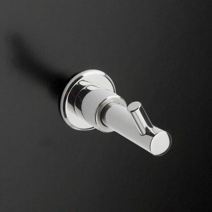 Lacava - Minimal Wall-Mount Robe Hook Made Of Stainless Steel.W: 1 3/8”D: 2 5/8” H: 1 3/4”