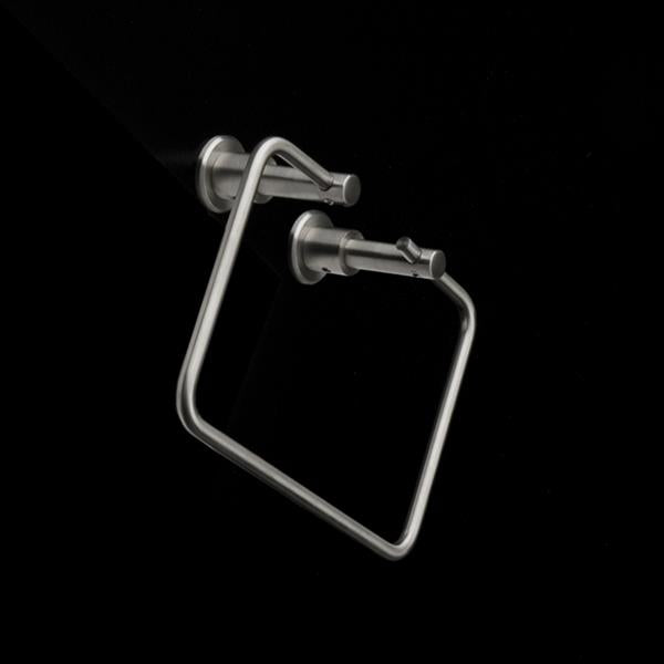 Lacava - Minimal Wall-Mount Towel Ring Made Of Stainless Steel.W: 7 7/8”D: 7/8”H: 5 7/8”