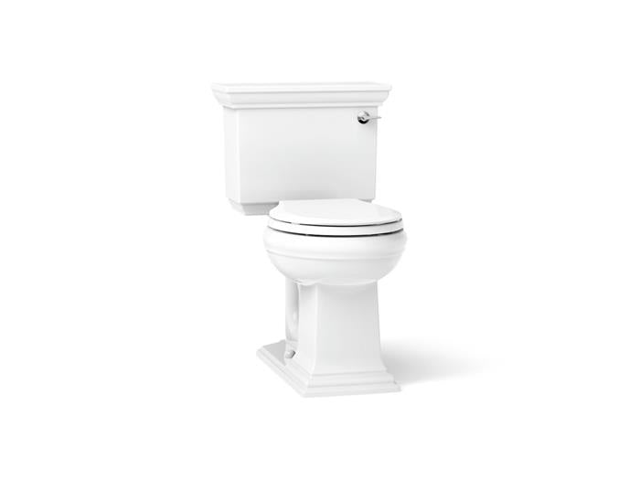 Kohler - Memoirs Stately Two-Piece Round-Front Toilet, 1.28 Gpf