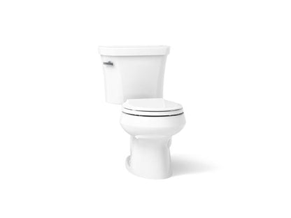 Kohler - Wellworth Two-Piece Round-Front Toilet, 1.28 Gpf