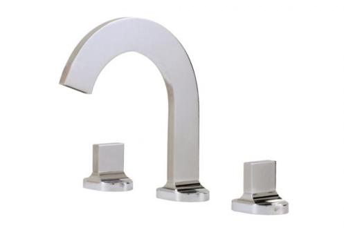 Aquabrass - Cut Widespread Lavatory Faucet 8 Inch CC