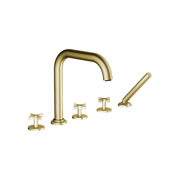 Santec - Circ Trim - Roman Tub Filler With Hand Shower