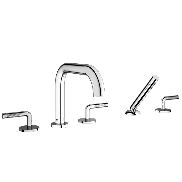 Santec - Circ Trim - Roman Tub Filler With Hand Shower