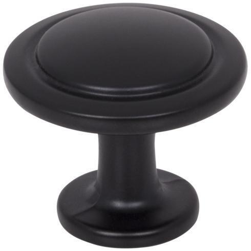 Elements - 1-1/4 Inch Diameter Round Button Gatsby Cabinet Knob