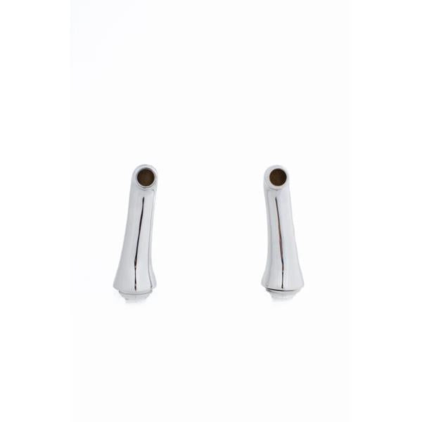 Cheviot - Offset Rim Pillars, Antique Bronze, Pair