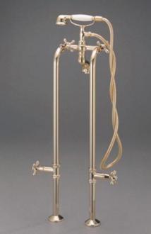Cheviot - Free Standing Water Supply Lines W/ Stop Valves, Pair