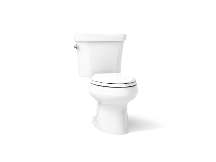 Kohler - Wellworth Two-Piece Elongated Toilet, Dual-Flush