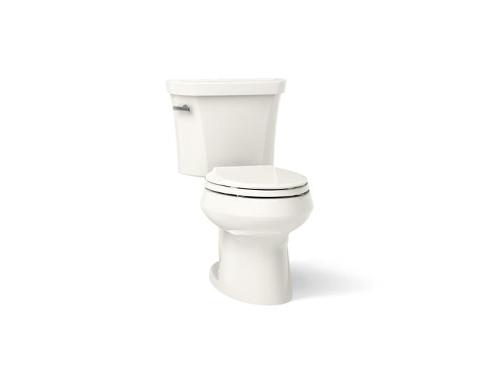 Kohler - Wellworth Two-Piece Elongated Toilet, 1.28 Gpf
