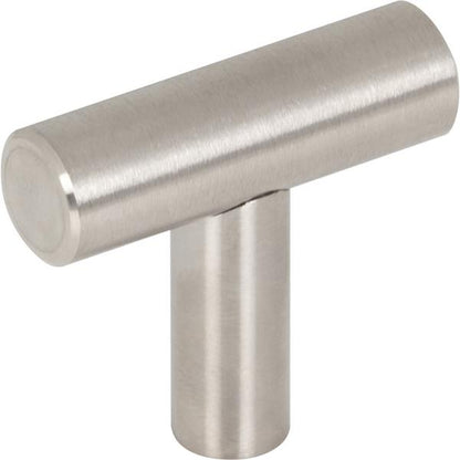Elements - 1-9/16 Inch Overall Length Hollow Naples Cabinet  T Knob