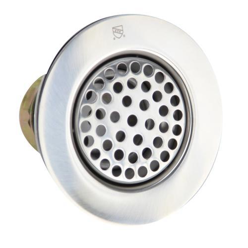 Nantucket Sinks - 3 inch Utility Sink Grid Drain - Silver