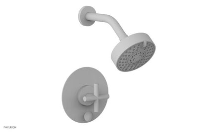 Phylrich - Transition Pressure Balance Shower and Diverter Set (Less Spout) - Cross Handle