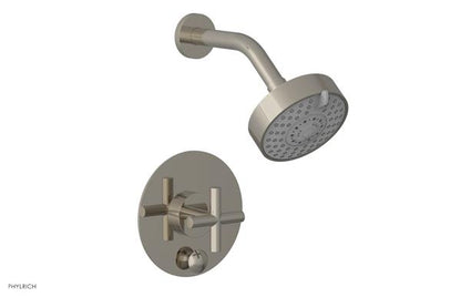 Phylrich - Transition Pressure Balance Shower and Diverter Set (Less Spout) - Cross Handle