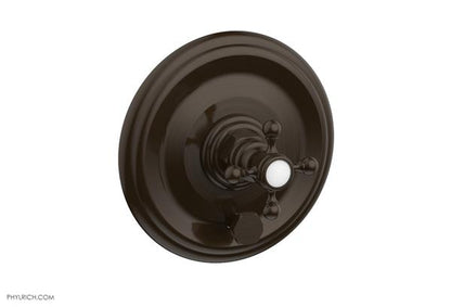 Phylrich - Hex Traditional Pressure Balance Shower and Diverter Set (Less Spout) - Cross Handle