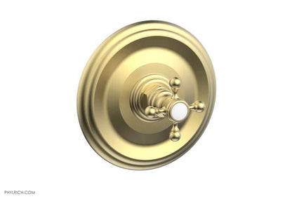Phylrich - Hex Traditional Mini Thermostatic Shower Trim - Cross Handle