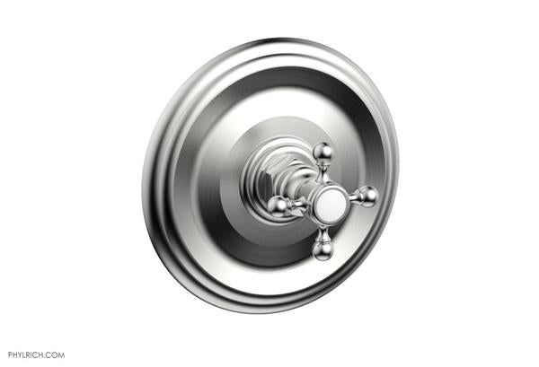 Phylrich - Hex Traditional Mini Thermostatic Shower Trim - Cross Handle