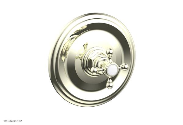Phylrich - Hex Traditional Mini Thermostatic Shower Trim - Cross Handle