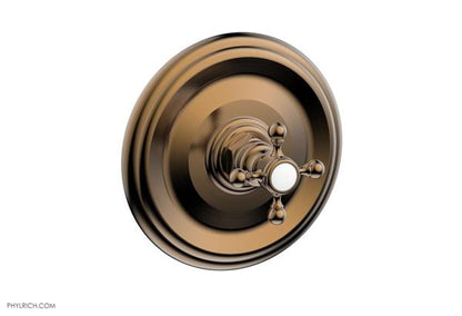 Phylrich - Hex Traditional Mini Thermostatic Shower Trim - Cross Handle