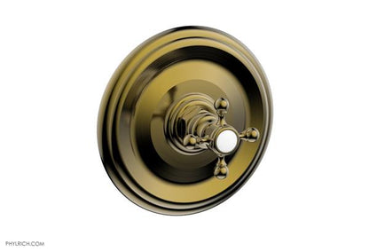 Phylrich - Hex Traditional Mini Thermostatic Shower Trim - Cross Handle