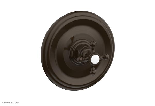 Phylrich - Hex Traditional Mini Thermostatic Shower Trim - Cross Handle