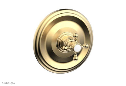 Phylrich - Hex Traditional Mini Thermostatic Shower Trim - Cross Handle