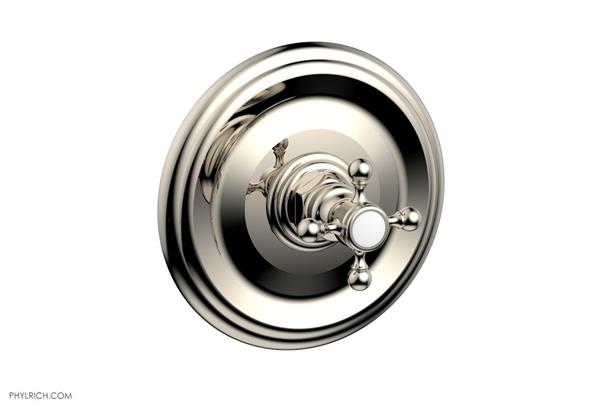 Phylrich - Hex Traditional Mini Thermostatic Shower Trim - Cross Handle