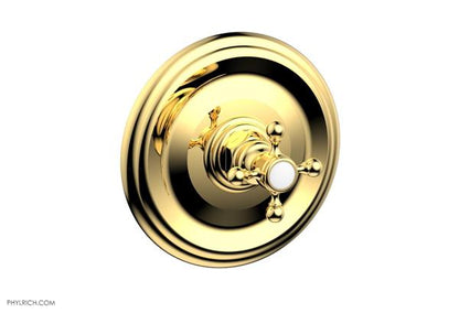 Phylrich - Hex Traditional Mini Thermostatic Shower Trim - Cross Handle