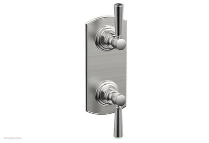Phylrich - Hex Traditional 1/2 Inch Thermostatic Valve with Volume Control or Diverter - Lever Handles