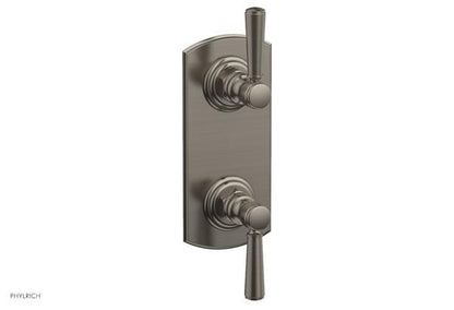 Phylrich - Hex Traditional 1/2 Inch Thermostatic Valve with Volume Control or Diverter - Lever Handles