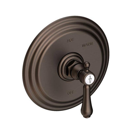 Newport Brass - Chesterfield Balanced Pressure Shower Trim Plate with Handle. Less showerhead, arm and flange.