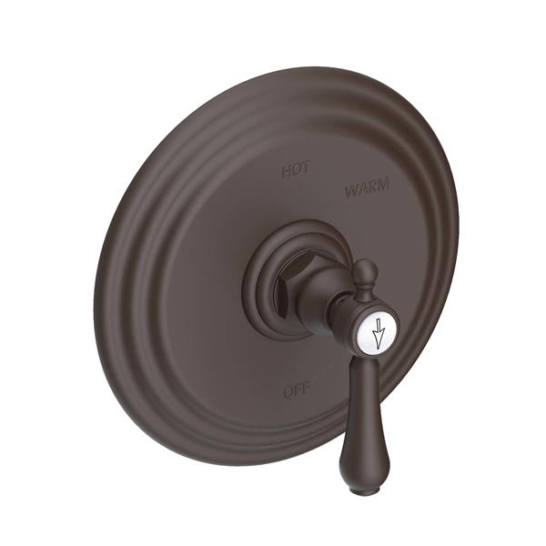 Newport Brass - Chesterfield Balanced Pressure Shower Trim Plate with Handle. Less showerhead, arm and flange.