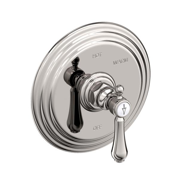 Newport Brass - Chesterfield Balanced Pressure Shower Trim Plate with Handle. Less showerhead, arm and flange.