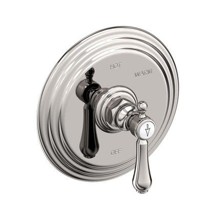 Newport Brass - Chesterfield Balanced Pressure Shower Trim Plate with Handle. Less showerhead, arm and flange.