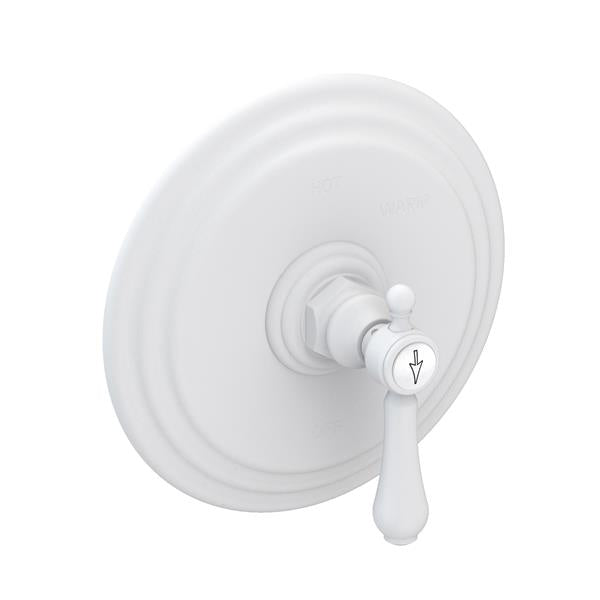 Newport Brass - Chesterfield Balanced Pressure Shower Trim Plate with Handle. Less showerhead, arm and flange.
