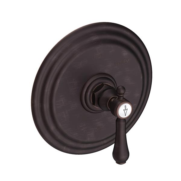 Newport Brass - Chesterfield Balanced Pressure Shower Trim Plate with Handle. Less showerhead, arm and flange.