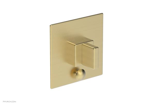 Phylrich - Mix Pressure Balance Shower Plate with Diverter and Handle Trim Set - Blade Handle