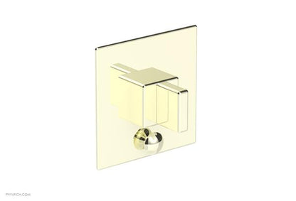 Phylrich - Mix Pressure Balance Shower Plate with Diverter and Handle Trim Set - Blade Handle