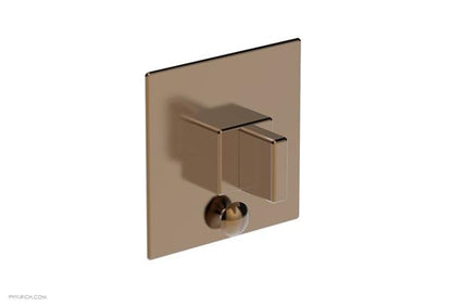 Phylrich - Mix Pressure Balance Shower Plate with Diverter and Handle Trim Set - Blade Handle
