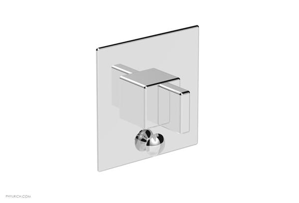 Phylrich - Mix Pressure Balance Shower Plate with Diverter and Handle Trim Set - Blade Handle