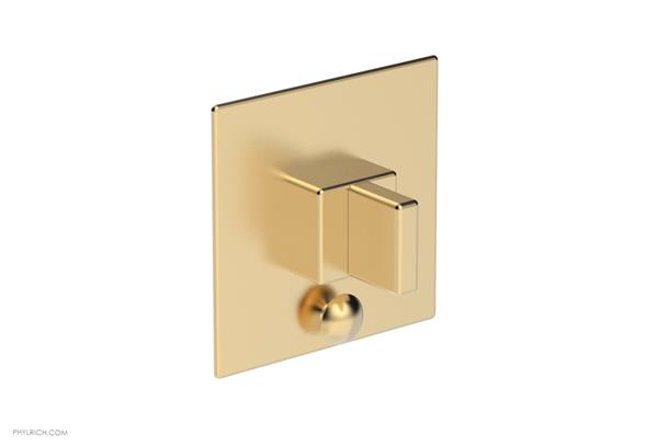Phylrich - Mix Pressure Balance Shower Plate with Diverter and Handle Trim Set - Blade Handle