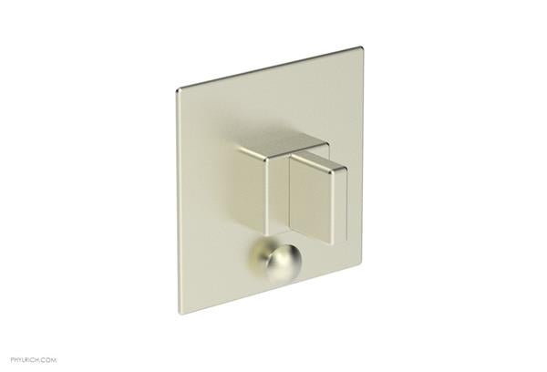 Phylrich - Mix Pressure Balance Shower Plate with Diverter and Handle Trim Set - Blade Handle