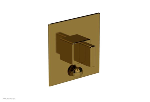 Phylrich - Mix Pressure Balance Shower Plate with Diverter and Handle Trim Set - Blade Handle