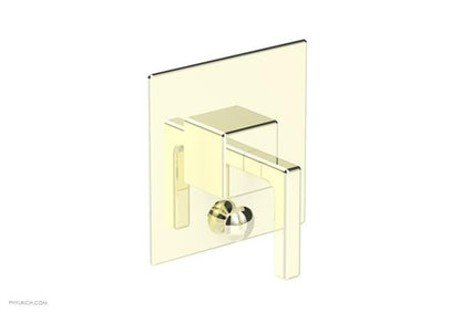 Phylrich - Mix Pressure Balance Shower Plate with Diverter and Handle Trim Set - Lever Handle