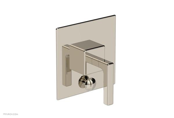 Phylrich - Mix Pressure Balance Shower Plate with Diverter and Handle Trim Set - Lever Handle