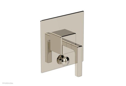 Phylrich - Mix Pressure Balance Shower Plate with Diverter and Handle Trim Set - Lever Handle